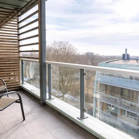 Apartment Design Penthouse With Private Sauna & Sunset Balcony Tallinn